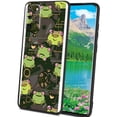 thumbnail image 1 of cartoon-frogs-1 Phone Case, Designed for Samsung Galaxy S20+ Plus Case Soft Silicon for women girls boys wife gift,Shockproof Phone Cover, 1 of 1