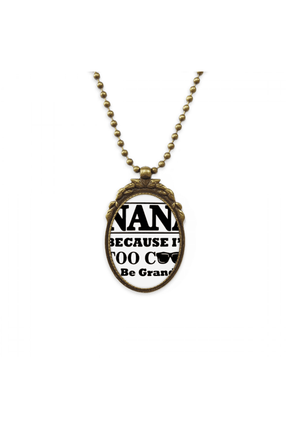 cartoon grandma letters present best wishes antique necklace vintage bead pendant keychain