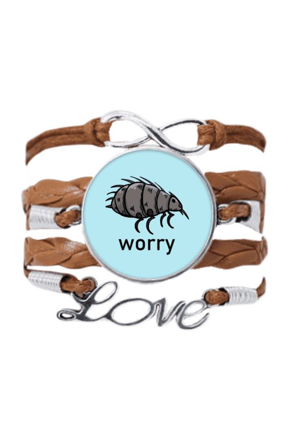 cartoon minimalist flea insect bracelet chain ornament wristband