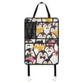 thumbnail image 1 of cartoon penguin 187 Pack Kick Mat Back Seat Protector With Storage Pockets, Universal Car Seat Back Organizer For Pets, Waterproof Backseat Protector For Most Car, 1 of 5