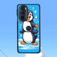 cartoonstylepenguinice3 phone case for Motorola Edge 30 Pro for