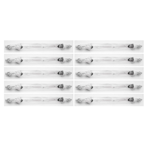 (case of 10) Sylvania 66627 - M2000T8/DE 2000 watt T8 Double Ended DE Metal Halide MH 2000W Lamp METALARC BRITELINE HID/High Intensity Discharge Bulb RX7S Wedge Base Replaces MHL-2000/1 M2000T8DE