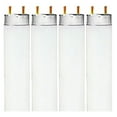(case of 4 Lamps) Fluorescent T8, 25 watt Tube Light Bulb, 36 inch