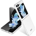 thumbnail image 1 of case for Galaxy Z Flip 5 Case - Ultra Thin Matte PC Protective Cover - Shockproof, Anti-Drop, and Wear-Resistant Galaxy Z Flip 5 Case for Samsung Galaxy Z Flip 5 2023, Silver, 1 of 14