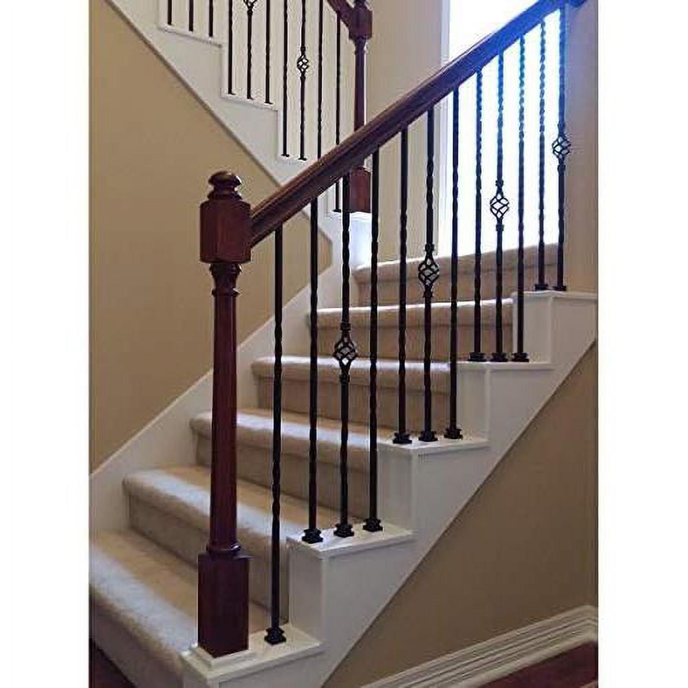 case Iron Balusters (Contractor Pack Of 10) Double 1/2" Square Metal