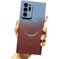 thumbnail image 1 of case for Samsung Galaxy Note 20 Ultra Case Magnetic, Compatible with MagSafe, Camera Lens Film Protection Shockproof Gradient Silicone Cases for Galaxy Note 20 Ultra Phone Case 6.9"(Blue Red), 1 of 12