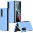 thumbnail image 1 of case for Samsung Galaxy Z Fold 4 Case Cover, Ultra-Thin Folding Shell Samsung Z Fold 4 Case Protective Cases, Phone Case for Samsung Galaxy Z Fold 4 5G, Ice Crystal Blue, 1 of 7