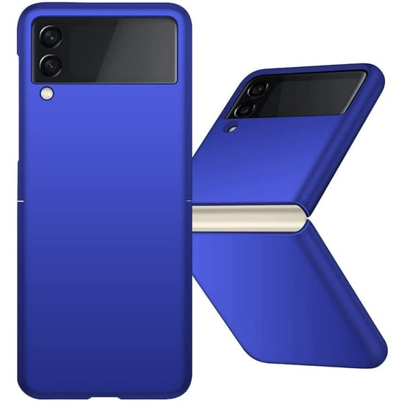 case for Samsung Z Flip 3 Case, Galaxy Z Flip 3 Case, Ultra-Thin Folding Screen Phone Case for Z Flip 3, Full Protection Cover Have Strong Impact Resistance for Samsung Galaxy Z Flip 3 5G, Blue