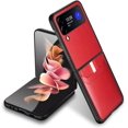 thumbnail image 1 of case for Samsung Z Flip 4 Case Wallet, Galaxy Z Flip 4 Case with Leather Wallet Card Holder Lychee Pattern Phone Case Compatible with Samsung Galaxy Z Flip 4 5G, Red, 1 of 9