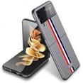thumbnail image 1 of case for Z Flip 4 Case, Galaxy Z Flip 4 Case Cover Protective, Ultra-Thin Samsung Flip 4 Case Limited Edition Z Flip 4 Case Cover Designed for Samsung Galaxy Z Flip 4 5G, Grey, 1 of 7