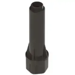 (case of 2),Orbit Irrigation 54558 Shrub Adapter, 1/2 Inch Connection, Female Pipe Thread, Plastic, Black