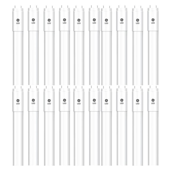 (case of 20) 39498 LED Tube T8 Replacement Lamp, Type B Ballast Bypass, T8 Glass Tube, Non-Dimmable, 14-Watt, 4000K Color Temp, inch LED Lamp
