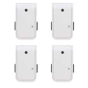 (case of 4) Eaton Wiring Z-Wave Plus Wireless ON/OFF Plug-in Module, White, 2 outlet, 125V, Indoor Smart Plug