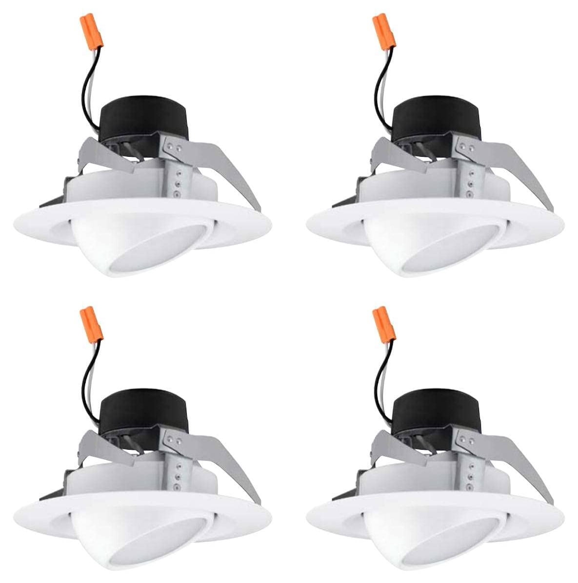 Hubbell Rlc Led (case of 4) Hubbell LBEB6A7L35K9 WH PRESCOLITE LED Recessed Can ...