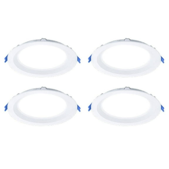 (case of 4) Signify Lightolier LED Downlight, 4 inch round, dual select, LED Recessed Light, 120-277V,  DL4RSLMZ10SCTUW
