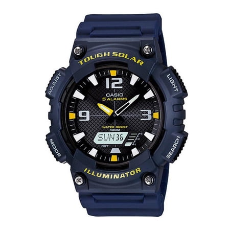 casio men's aq-s810w-2avcf sport solar-powered blue watch