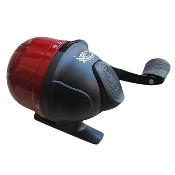 cast Fishing Reel Closed Face Reel Reel Closed Reel + 60m Line Red