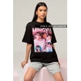 thumbnail image 1 of casual everyday t-shirt, Seventeen Mingyu 90s T-shirt - Seventeen Kpop Tee - Kpop Merch - Kpop Gift for her or him - Seventeen Carart Tee - Tee, 1 of 2