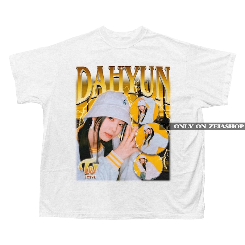 Casual Everyday T Shirt Twice Dahyun Shirt Twice Merch Kpop Shirt Casual Everyday T Shirt Twice Dahyun Shirt Twice Merch Kpop Shirt