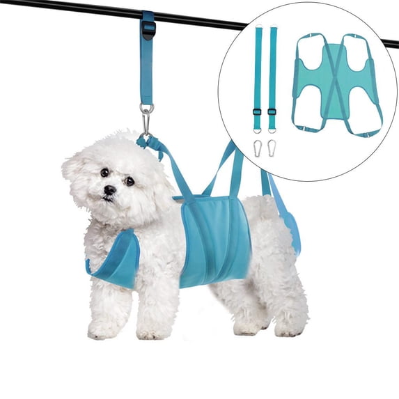 cat and dog Hammock Helper Durable Dog Holder Restraint Bag Pet Grooming Hammock Harness for Trimming Washing Bathing Grooming Nail Clipping