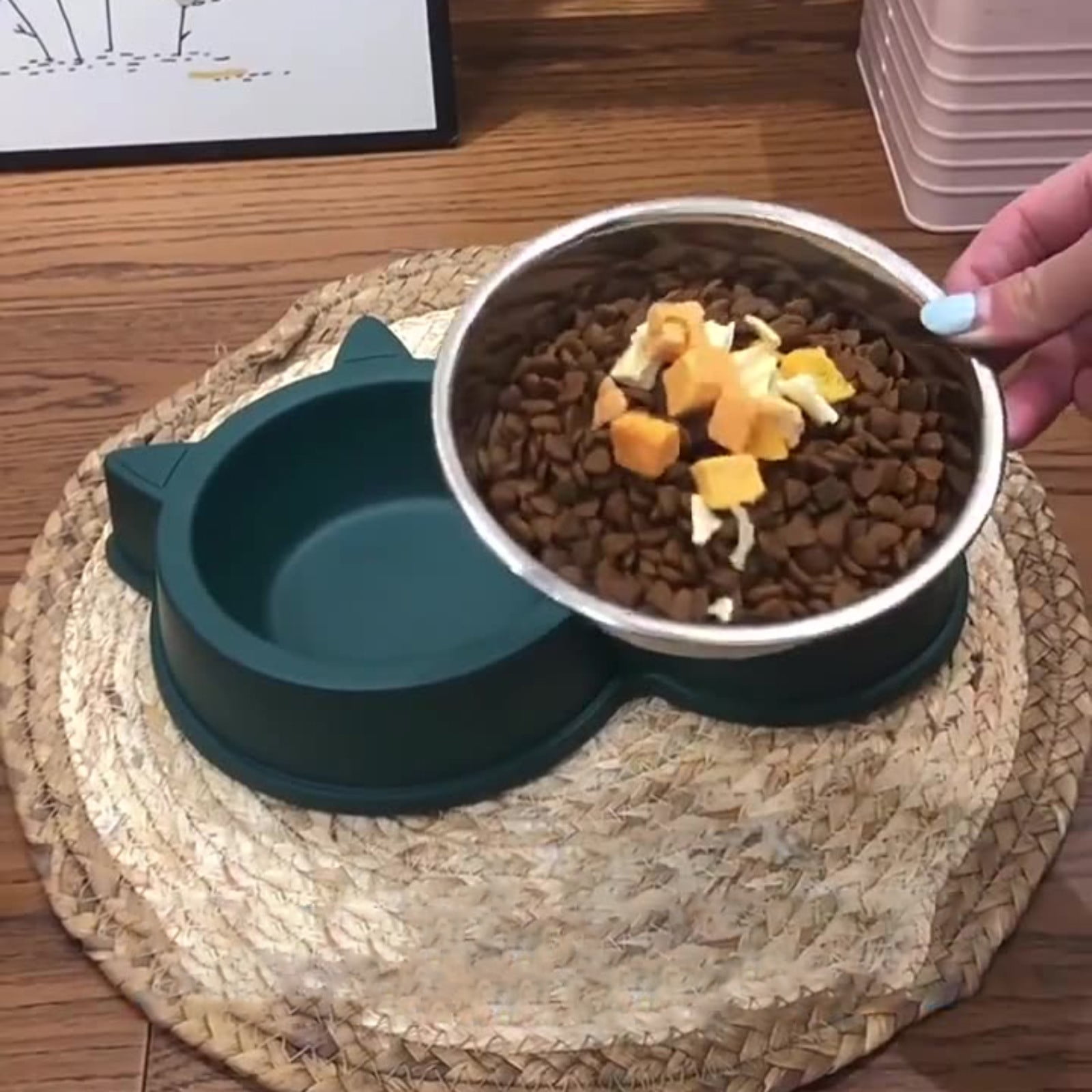 cat feeder automatic dog food dispenser automatic dog food containers