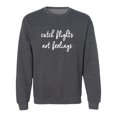 thumbnail image 1 of catch flights not feelings Crewneck Sweatshirt, 1 of 3