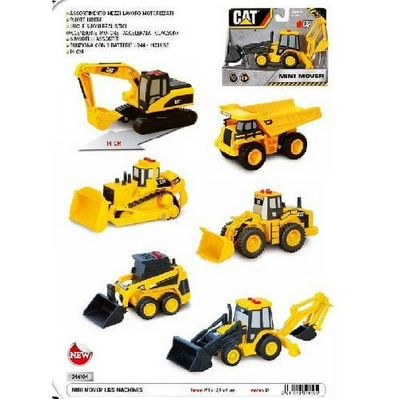 caterpillar 5\" mini movers trucks (styles may vary)