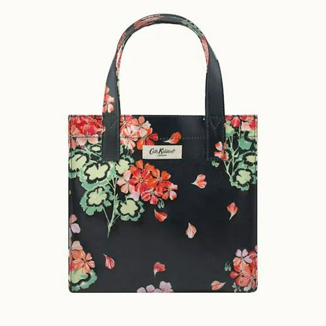 cath small square New cartoon print handbag lunch bag canvas waterproof