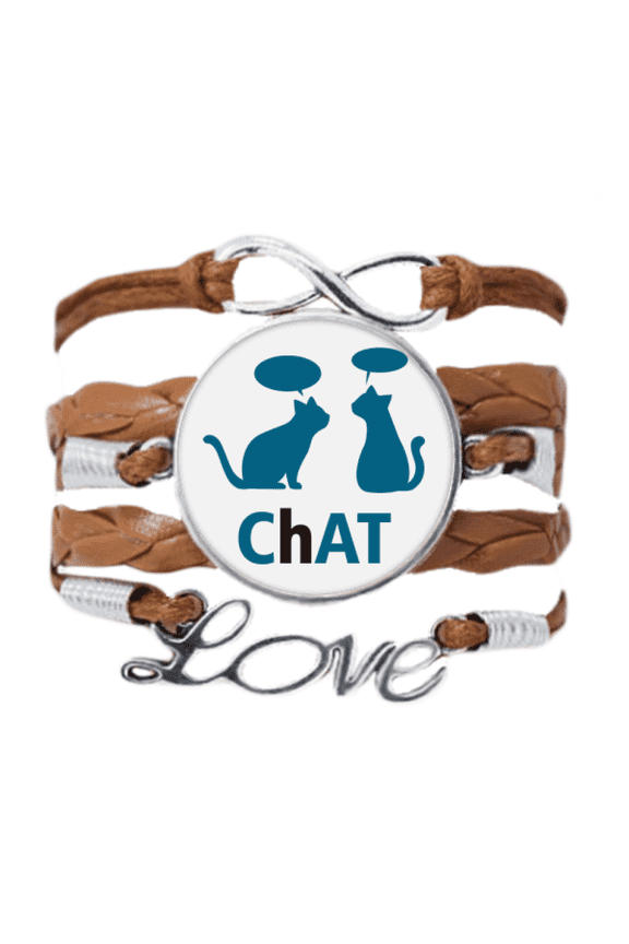 cats pets talking animals bracelet chain ornament wristband