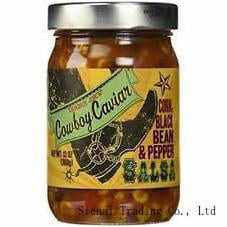TJ Cowboy Caviar Corn Black Beans & Pepper Salsa 13 Oz (Pack Of 3)