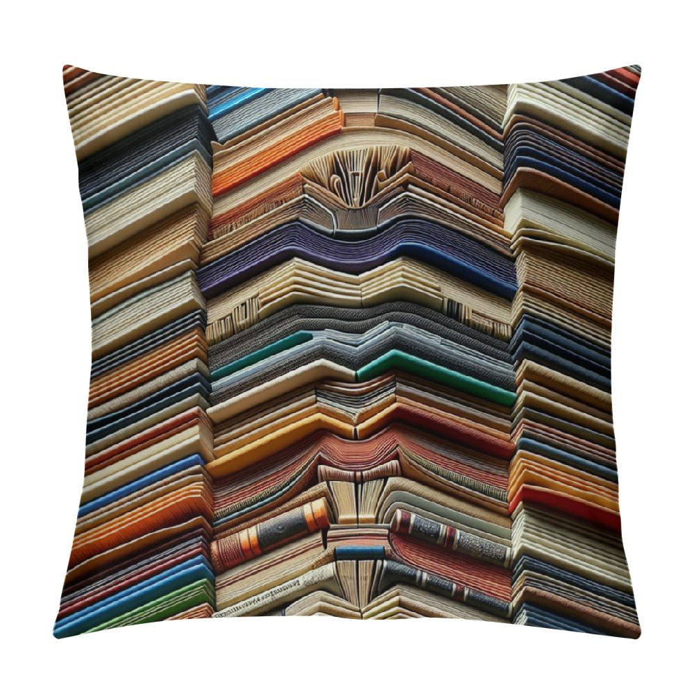 cbxzyzzc Village Farmhouse Style Throw Pillow Covers,Retro Wooden