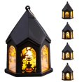 thumbnail image 1 of cbzote Children Halloween Pumpkin Wind Handheld Luminous Decoration Adding Festival Party Glow Light Up Ornament, 1 of 4