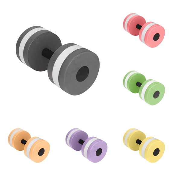 cbzote Water Foam Dumbbell Aquatic Aerobics Pool Fitness Tools Barbells Exercise for Swimming Training