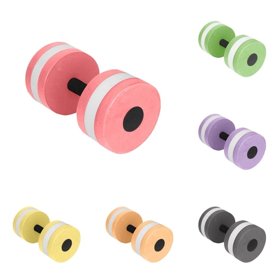 cbzote Water Foam Dumbbell Aquatic Aerobics Pool Fitness Tools Barbells Exercise for Swimming Training
