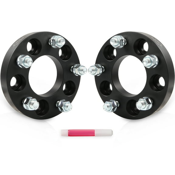 cciyu 1" Wheel Adapters 5x4.5 to 5x4.75 73.1mm CB 1/2"-20 Studs fit 2002-2012 for Jeep Liberty 1987-2006 for Jeep Wrangler 1991-2019 for Ford Explorer 2PCS