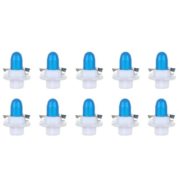 cciyu 10x B8.4D Ice Blue Neo Wedge Halogen Lights Car Dashboard Dash Cluster Speedmeter Instrument Panel Instrument Cluster Dash Panel Lights