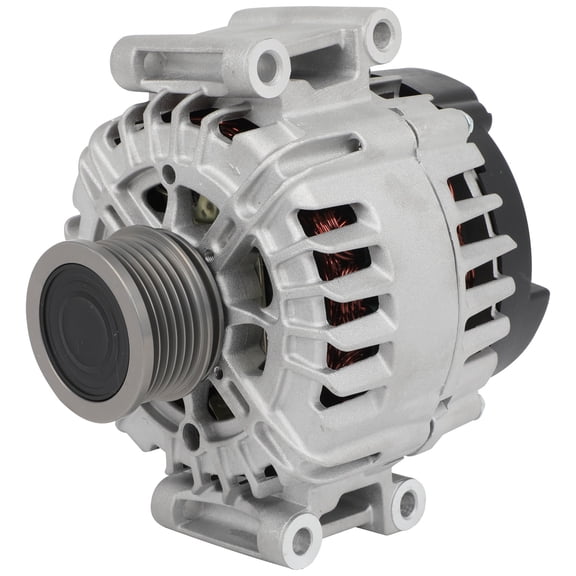 cciyu 11612 Alternators Replacement for Audi for A6 2.0L 2012-2015,for Audi for A6 Quattro 2.0L 2013-2015 Alternator 6-Groove Pulley
