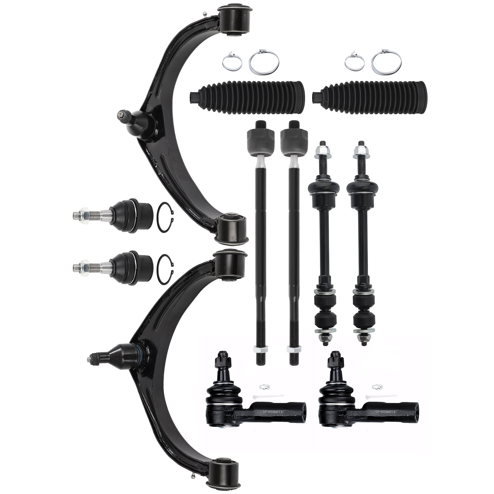 Autobrother Quick Complete Strut & Shock Absorber Kit For Jeep Patriot 2007-2015 – Front & Rear