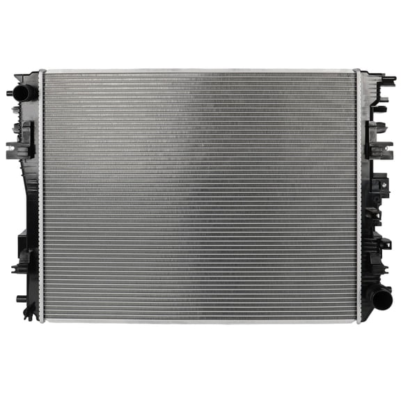 cciyu 13835 Engine Coolant Radiator Compatible with 2020-2022 for R-am for 1500 3.0L,2019-2022 for R-am for 1500 3.6L Replace# 13835, 3887, 68268607AA Aluminum Core Radiator Assembly Car Radiators
