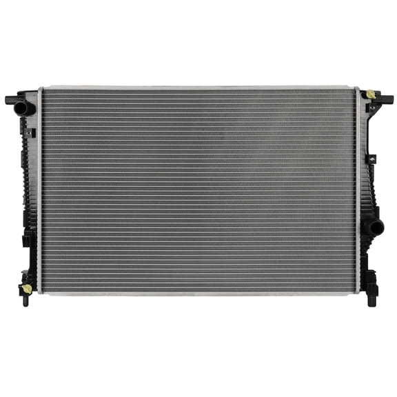 cciyu 13847 Engine Coolant Radiator Compatible with 2019-2023 for Jeep for Cherokee 2.0L Replace# 13847,DPI13847, 68291178AA Aluminum Core Radiator Assembly Car Radiators Auto Parts