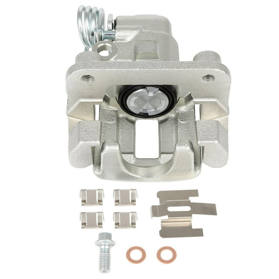 cciyu 18B4825 Rear Left Brake Caliper with Bracket For Ford For Mustang 1999-2004