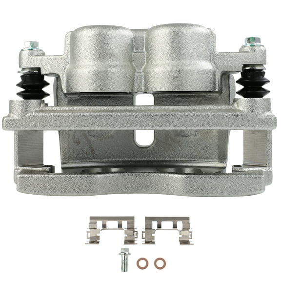 cciyu 18B5004 Front Left Disc Brake Caliper Assembly With Bracket For Buick For Enclave 2008-2017,For Buick For Rainier 2006-2007,For Chevrolet For Trailblazer 2006-2009