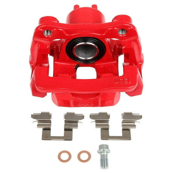 cciyu 19B2674 Rear Right Disc Brake Caliper Assembly with Bracket For Acura MDX 2001-2006,For Honda Pilot 2003-2008