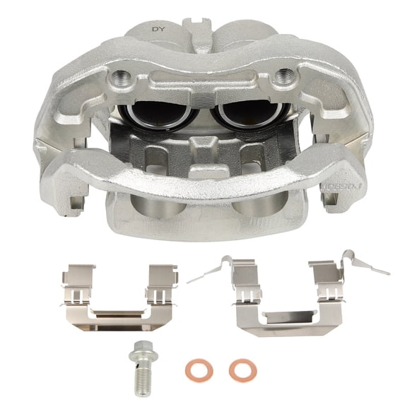 cciyu 19B2870 Front Left Brake Caliper with Bracket For INFINITI EX35/EX37/G25/G35/G37/M35/M35h/M37/M45/M56/Q40/Q70/Q70L/QX50/QX70,For Nissan 370Z/Murano