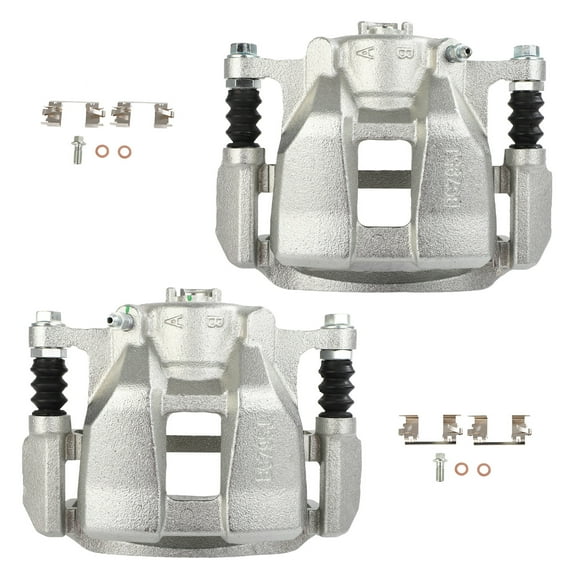 cciyu 19B7106 19B7107 Front Left & Right Brake Caliper with Bracket Fit For Honda For Accord 2013-2022,For Honda For HR-V 2016-2022