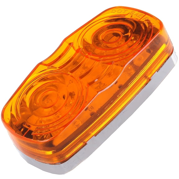cciyu 1x 12 Led AmberLight 891L-A Trailer Marker Light For Freightliner Argosy 2000 2002 2004 For Freightliner Century Class 1999 2001 2003 2006 2008 2010 For Freightliner Columbia 2008 2010