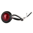 thumbnail image 1 of cciyu 1x Round 3/4" Inch Led Side Marker Lights w/Grommet Mount Bullet Side Marker Indicator Clearance Signal Lamp Red Len Waterproof Sealed Boat Trailer Truck RV Van Bullet Side Led Marker Lights, 1 of 4