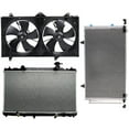 thumbnail image 1 of cciyu 2436 Radiator and 620-531 Cooling Fan Replacement for 2002-2006 for Toyota for Camry 2004-2008 for Toyota for Solara,2007-2008 for Toyota for Solara Sport, 1 of 5