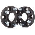 thumbnail image 1 of cciyu 2X 20mm 5x114.3 TO 5x114.3|5x4.5 to 5x4.5 Hubcentric Black Wheel Spacers 5 lug 12x1.5 Studs 67.1mm HUB Bore Fit for Chrysler Sebring for Ford for Mazda for Kia for Hyundai 1989-1995 for Toyota, 1 of 4