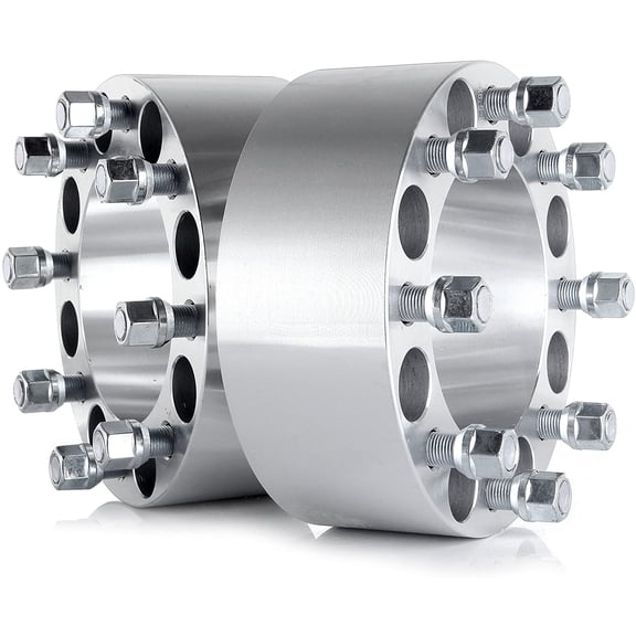 cciyu 2X 8x6.5 (3" Thick) Wheel Spacers fit for Dodge for Ram 2500 3500 1988-1998 F-250 F-350 DUALLY NON-DUALLY